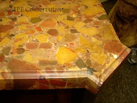 Marble top